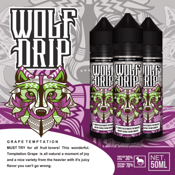 Wolf Drip - Grape Temptation - Shortfill 50ml