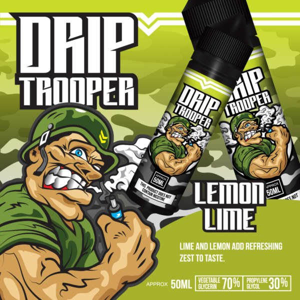 Drip Trooper - Lemon & Lime - Shortfill 50ml