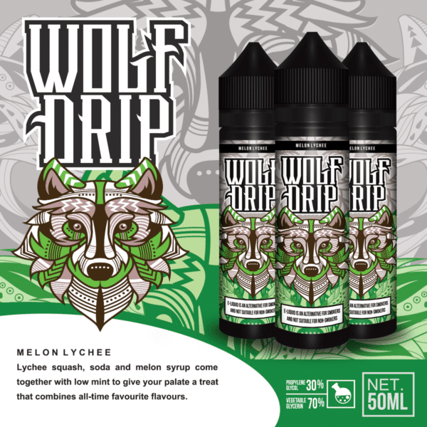 Wolf Drip - Melon Lychee - Shortfill 50ml