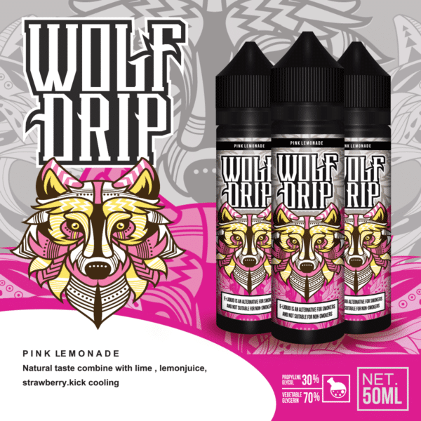 Wolf Drip - Pink Lemonade - Shortfill 50ml