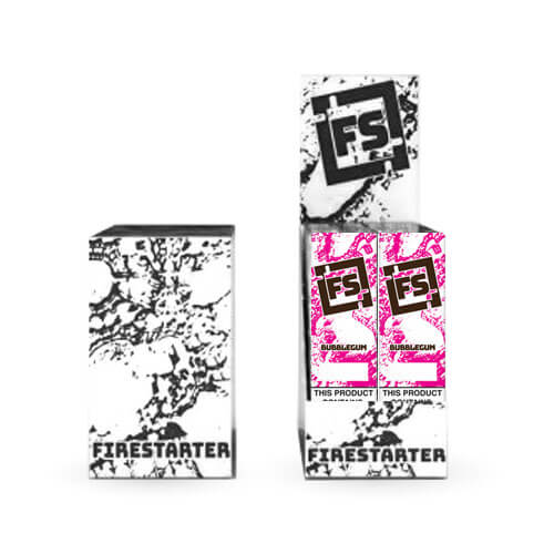 Firestarter - Bubblegum - 10ml 50/50 - 10 Pack