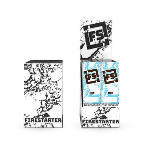 Firestarter - Iced - 10ml 50/50 - 10 Pack