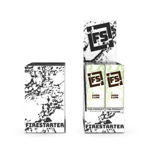 Firestarter - Lemon and Lime - 10ml 50/50 - 10 Pack