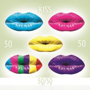 Kiss 50/50 Shortfills 25ml