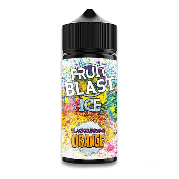 Fruit Blast Ice - Blackcurrant Orange - Shortfill 100ml