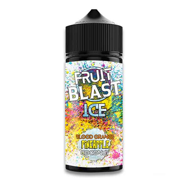 Fruit Blast Ice - Blood Orange Pineapple Coconut - Shortfill 100ml
