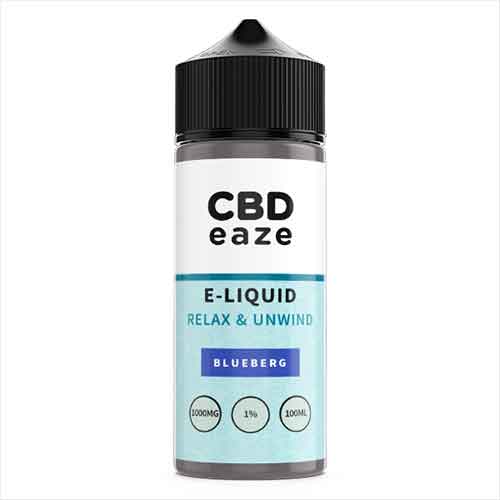 CBDeaze - Blueberg - 100ml 1000mg