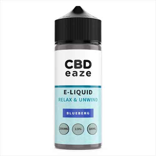 CBDeaze - Blueberg - 100ml 2500mg