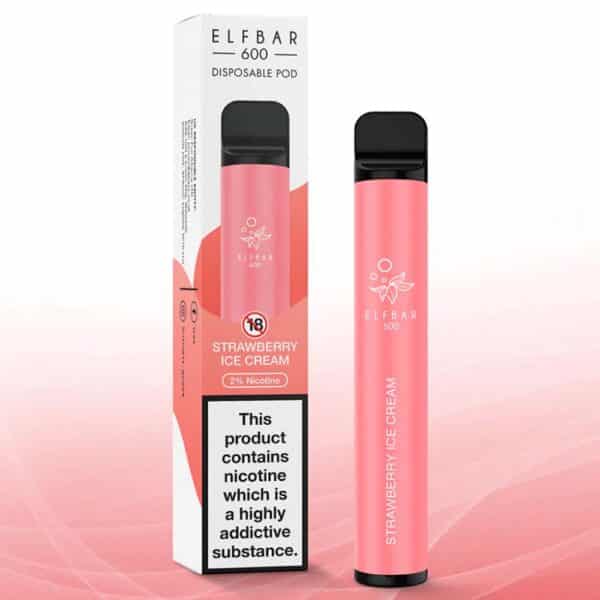 Elf Bar - Strawberry Ice Cream