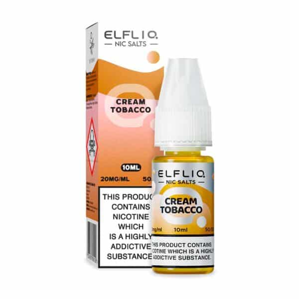 ElfLiq Salt - Cream Tobacco - 10ml 10/20mg 50/50