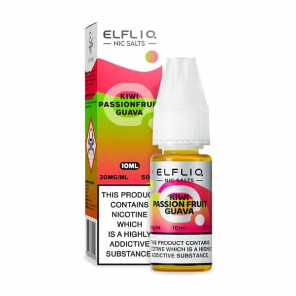 ElfLiq Salt - Kiwi Passionfruit Guava - 10ml 10/20mg 50/50