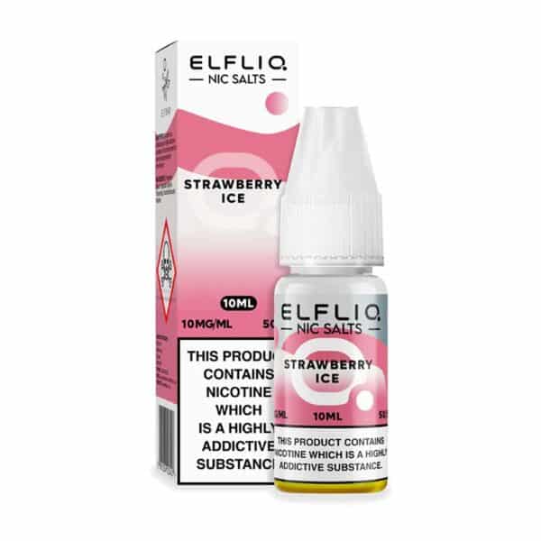 ElfLiq Salt - Strawberry Ice - 10ml 10/20mg 50/50