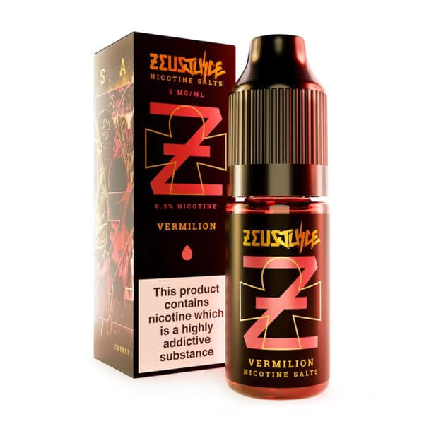Zeus Salt - Vermilion - 10ml 20mg 50/50