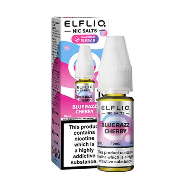 ElfLiq Salt - Blue Razz Cherry - 10ml 5mg 50/50